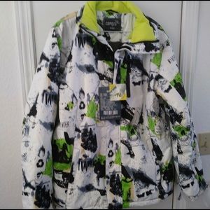 NWT ski jacket heavily padded